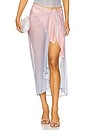 view 1 of 6 Mesh Sarong in Sunset Gradient004