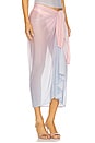 view 2 of 6 Mesh Sarong in Sunset Gradient004
