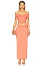 view 9 of 11 JUPE LONGUE in Coral002