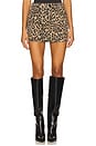view 1 of 6 Good 90s Mini Skirt in Lucky Leopard001
