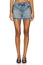 view 1 of 11 Coated Good 90s Mini Skirt in Indigo927