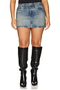 view 2 of 11 Coated Good 90s Mini Skirt in Indigo927
