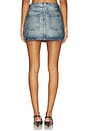 view 7 of 11 Coated Good 90s Mini Skirt in Indigo927
