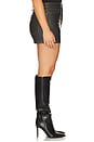 view 6 of 11 Faux Leather Good 90s Mini Skirt in Black001