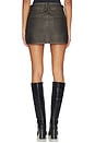 view 7 of 11 Faux Leather Good 90s Mini Skirt in Black001