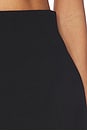 view 11 of 11 Soft Stretch Ponte Mini Skirt in Black001
