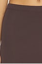 view 11 of 11 Matte Jersey Midi Pencil Skirt in Bark003