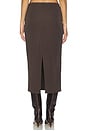 view 7 of 11 Matte Jersey Midi Pencil Skirt in Bark003