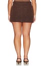 view 8 of 11 Better Than Suede Good 90's Mini Skirt in Cacao