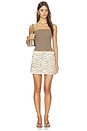 view 9 of 11 Good 90's Tiger Mini Skirt in Brown Tiger