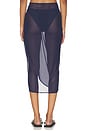 view 4 of 6 Mesh Midi Sarong in Horizon Ink