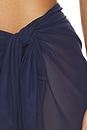 view 6 of 6 Mesh Midi Sarong in Horizon Ink