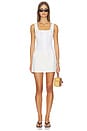 view 5 of 6 The Eyelet Skirt in White