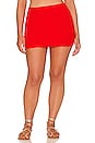 view 1 of 9 Always Fits Mini Skirt in Bright Poppy