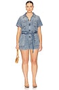 view 2 of 6 Fit For Success Romper in Indigo786