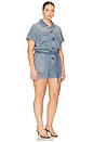 view 4 of 6 Fit For Success Romper in Indigo786