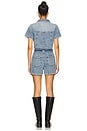 view 5 of 6 Fit For Success Romper in Indigo786