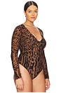 view 6 of 10 BODY MESH in Warped Leopard004