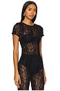 view 3 of 8 Lace Baby Shirt in Black001