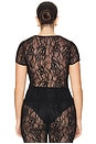 view 6 of 8 Lace Baby Shirt in Black001