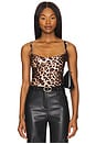 view 1 of 10 Sweetheart Scuba Tank Bodysuit in Fierce Leopard001