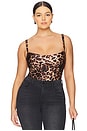 view 2 of 10 Sweetheart Scuba Tank Bodysuit in Fierce Leopard001