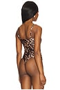 view 7 of 10 Sweetheart Scuba Tank Bodysuit in Fierce Leopard001