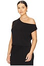 view 6 of 10 Asymmetric Top in Black001