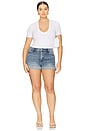 view 10 of 10 Deep V Bodysuit in White001