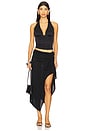 view 7 of 8 Slinky Jersey Halter Top in Black001
