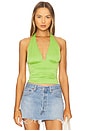 view 1 of 8 Slinky Jersey Halter Top in Lime005