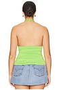 view 6 of 8 Slinky Jersey Halter Top in Lime005