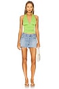 view 7 of 8 Slinky Jersey Halter Top in Lime005