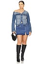 view 12 of 12 Asymmetric Denim Shirt in Indigo771