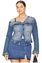 view 4 of 12 Asymmetric Denim Shirt in Indigo771