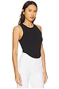 view 3 of 8 Micro Rib Tank Top in Black001