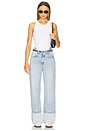 view 7 of 8 Micro Rib Tank Top in White001