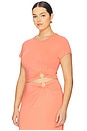 view 4 of 8 Stretch Jersey Top in Coral002
