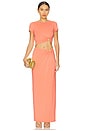 view 7 of 8 Stretch Jersey Top in Coral002