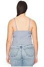 view 6 of 8 Twill Suiting Camisole in Crosshatch Blue001