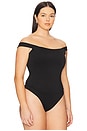view 6 of 10 Scuba Corset Bodysuit in Black001