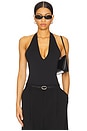view 1 of 10 Scuba Halter Bodysuit in Black001