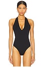 view 3 of 10 Scuba Halter Bodysuit in Black001