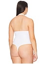view 8 of 10 Scuba Halter Bodysuit in White001