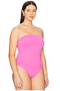 view 6 of 10 Sculpting Corset Strapless Bodysuit in Berry Sorbet010