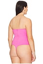 view 8 of 10 Sculpting Corset Strapless Bodysuit in Berry Sorbet010