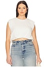 view 2 of 8 Cotton Muscle Tee in Cloud White001