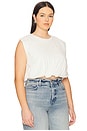 view 4 of 8 Cotton Muscle Tee in Cloud White001