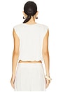 view 5 of 8 Cotton Muscle Tee in Cloud White001