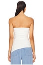 view 7 of 10 Super Stretch Jersey Tube Top in Cloud White001